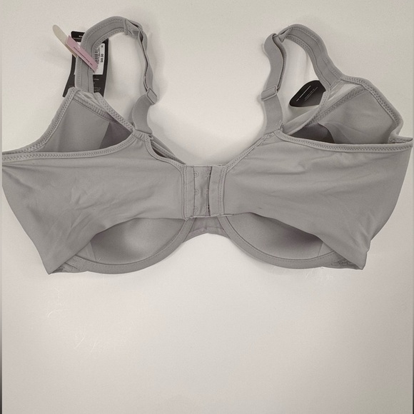 Bali One Smooth U Ultra Light Underwire Bra DF3439 NWT Gray 40D - Picture 4 of 5